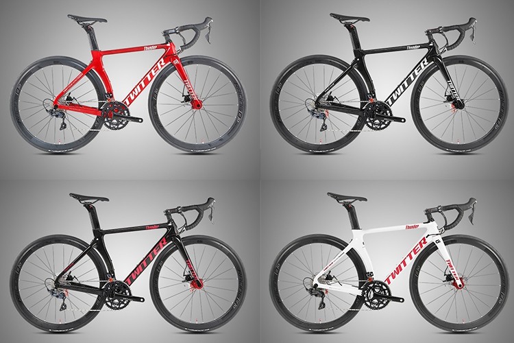52cm 700C Carbon Road Bike Frame Aero Twitter Thunder For Road Bicycle