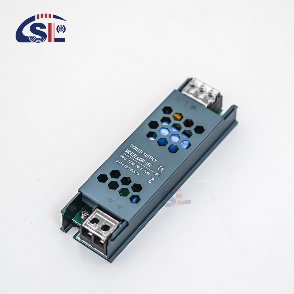 50-60Hz 60W 100W 150W 200W 300W 400W Indoor Slim Ultra-Thin SMPS Power Supply with 3