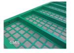 Black / Green Mi Swaco Shaker Screens Alkali Resistance