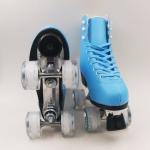 Outdoor Roller Skates Double Row 4 Wheels With Aluminum Truck