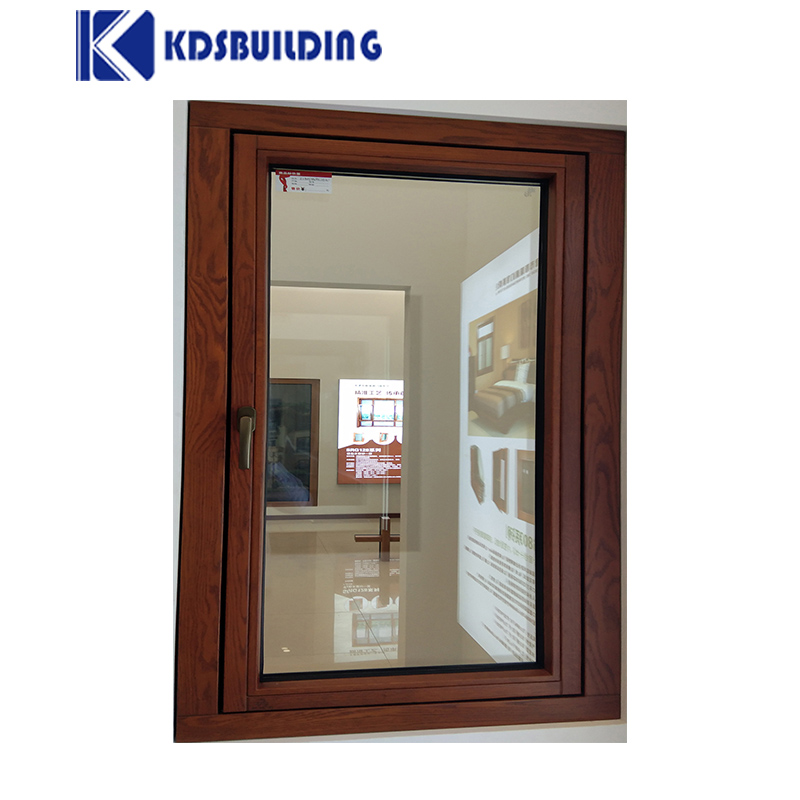 China Solid Windows And Door Manufacture Hurricane Rated Double Entry Commercial Real Wooden Window