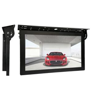 China Dust Proof Bus Digital Signage , Custom Logo Wifi Car Headrest Dvd Player wholesale
