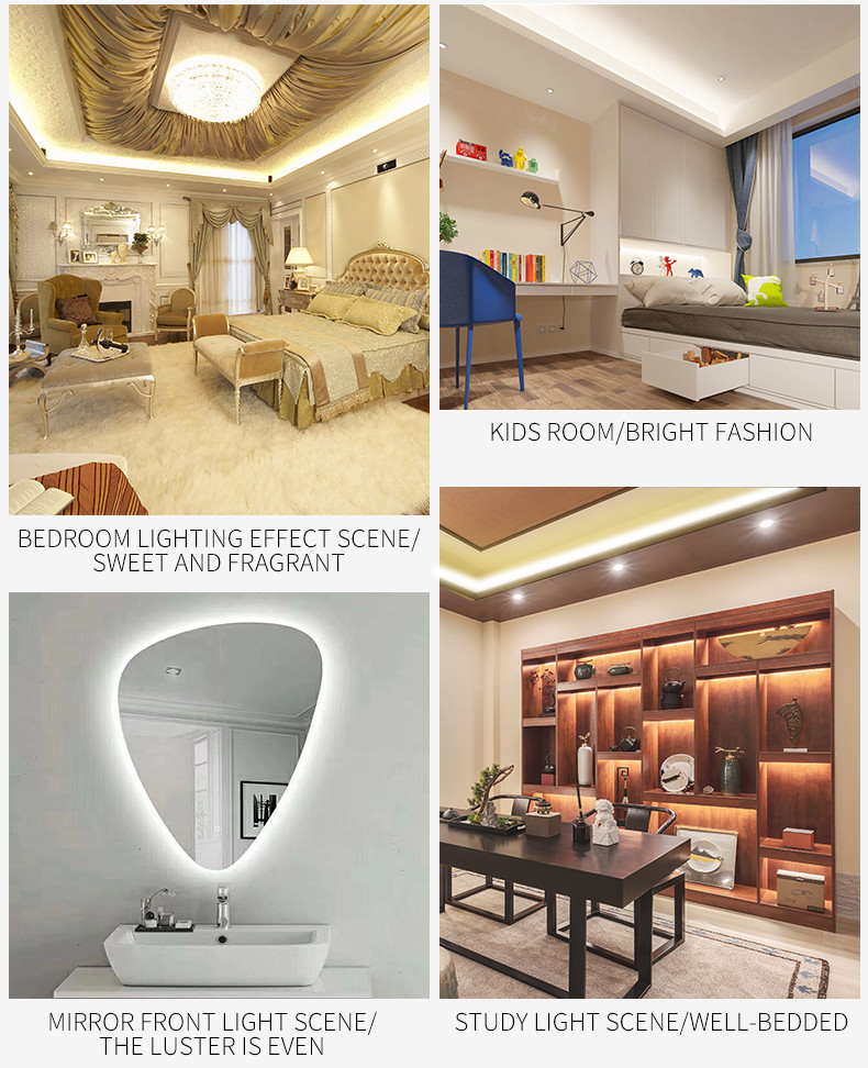 2580-2620lm IP20 24VDC Ra80+ 26W Dimmable Led Strip Lights