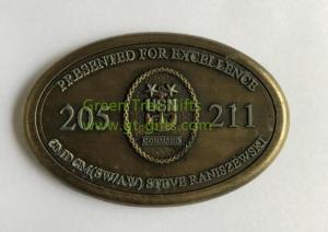 China custom K9 challenge coin wholesale