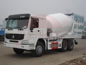 China Sinotruck 6m3 Concrete Mixing Truck Drum Roller 7.3 ×2.35× 3.55m Size 14d Tilt Angel wholesale