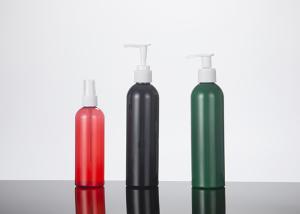 China 150 250ML Black PET Pump Bottle Empty Lotion Cosmetic Spray Pump Bottle wholesale