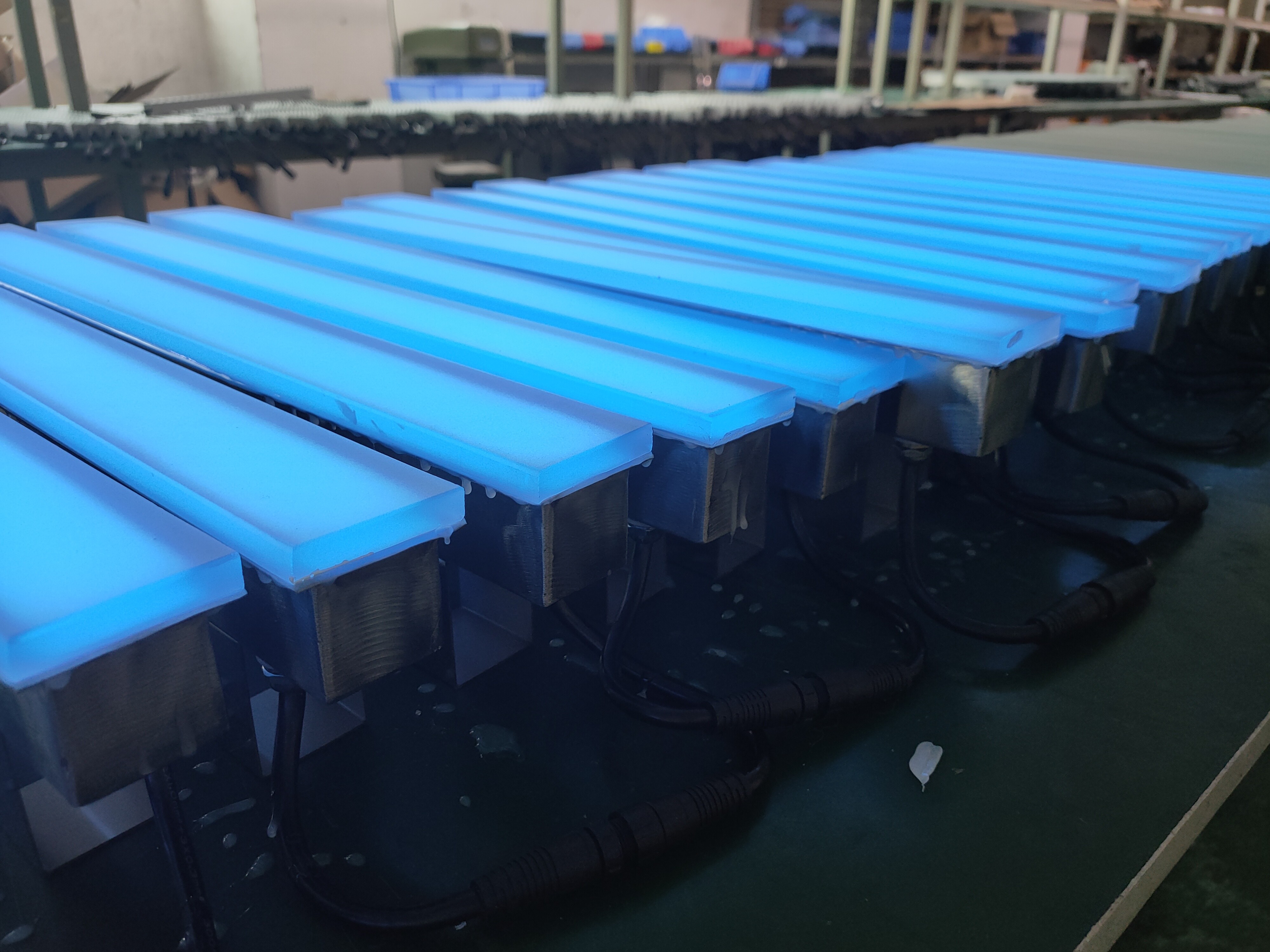 DMX512 UV Resistant 12W LED Underground Lights