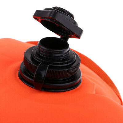 Ultralight Triathlon Swimming Buoy 37*72cm Inflatable Fruit Tube Ring