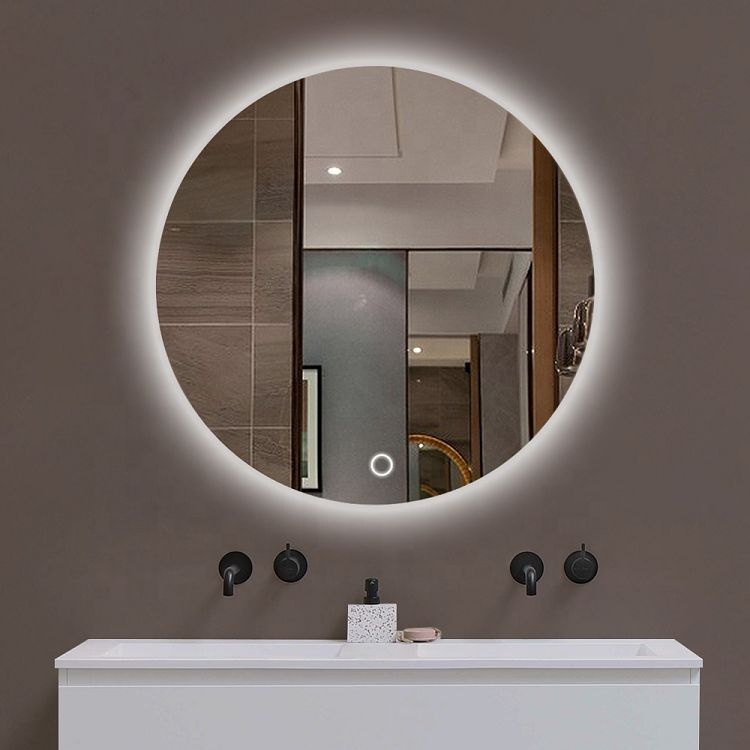 12V 1A 12W 24W 36W Bathroom Mirrors Single Color Touch Sensor Switch Without Bracket