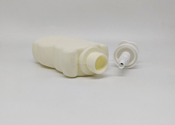 400ml Square Lotion Pump Squeeze PE Bottle For Shampoo