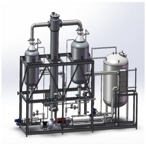 China Stainless Steel Multi-Effect Falling Rising-Film Evaporator for Gelatin Direct Supply wholesale