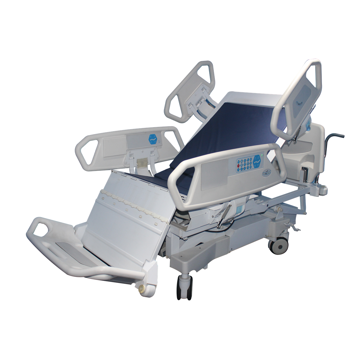 500H Manually Power Electric Icu Hospital Bed For Patient ODM