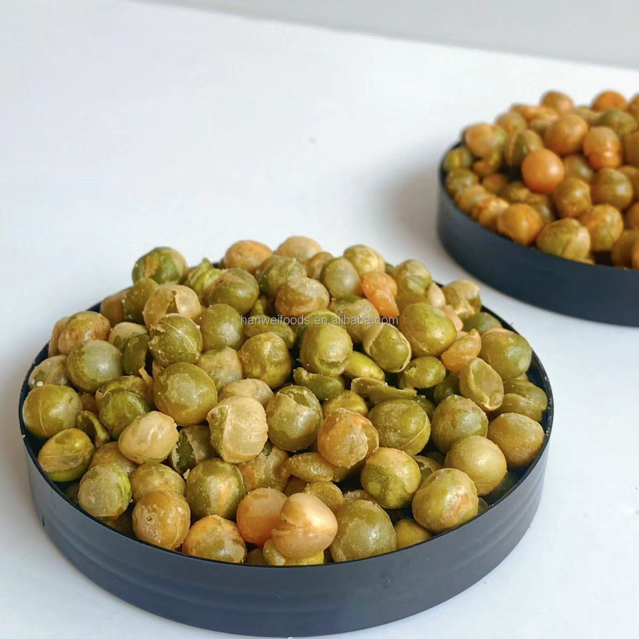 Hot Sell Green Peas Fresh Healthy Snack Wasabi Garlic Spicy Multi Flavor Pea Snacks