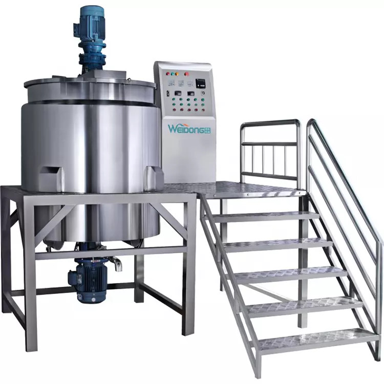 500L Rustproof Cosmetic Cream Making Machine Multipurpose Industrial