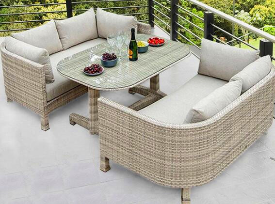 Wholesale Nordic Fashion Chair Indoor Outdoor Hotel Leisure Furniture Rattan Wicker Garden Sofa