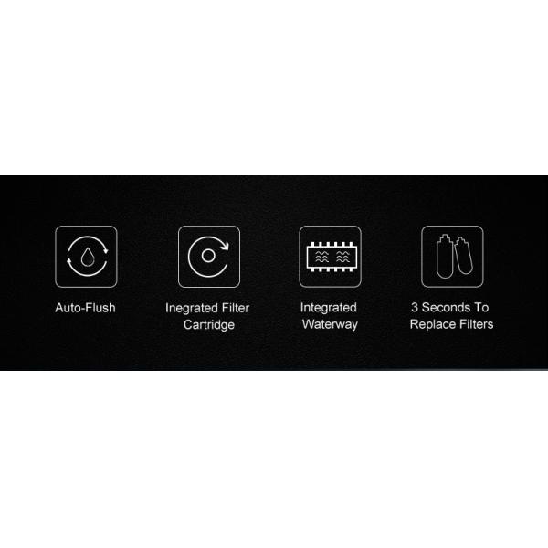 Under Sink 75GDP Reverse Osmosis Purifier , Multipurpose RO System Water Purifier