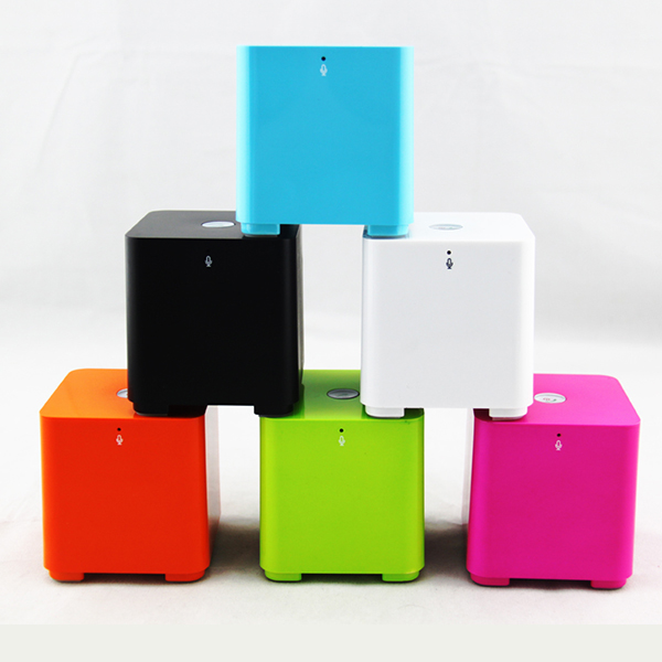 Cube bluetooth speaker with CE/Rohs for retail speakers phone accessories portable speaker