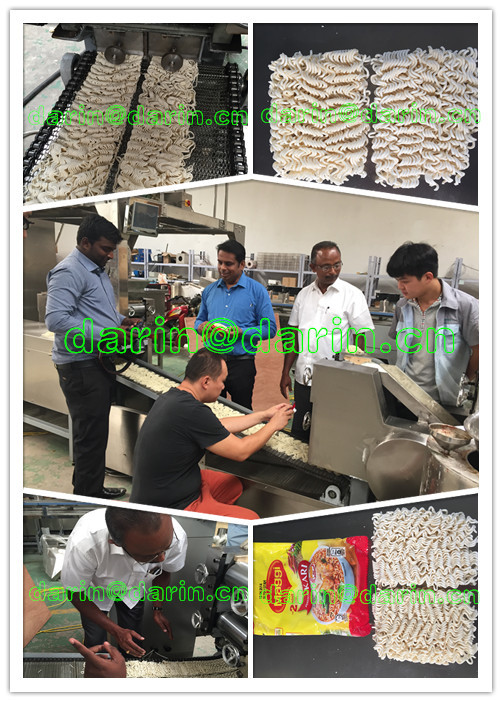 Stable performance instant noodles making machine with ISO9001 certificated
