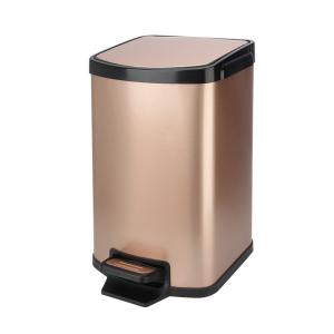 China Rust Resistant 5L Stainless Steel Kitchen Garbage Can wholesale