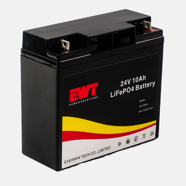 Lithium LiFePO4 25.6V Battery IFR26650 25.6V 10Ah Lithium Iron Phosphate Battery Pack