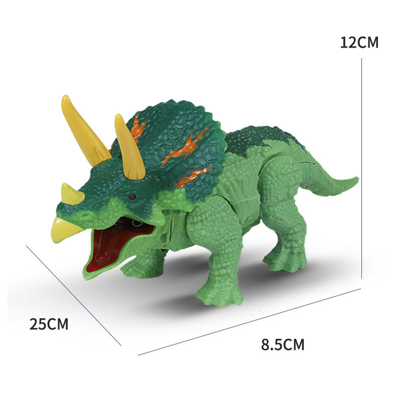 Commodity Attribute Finished Goods Electric Spray Dinosaur Toy with Light and Sound