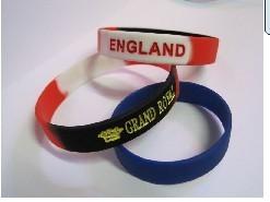China Multi Colourful Silicon wristband wholesale