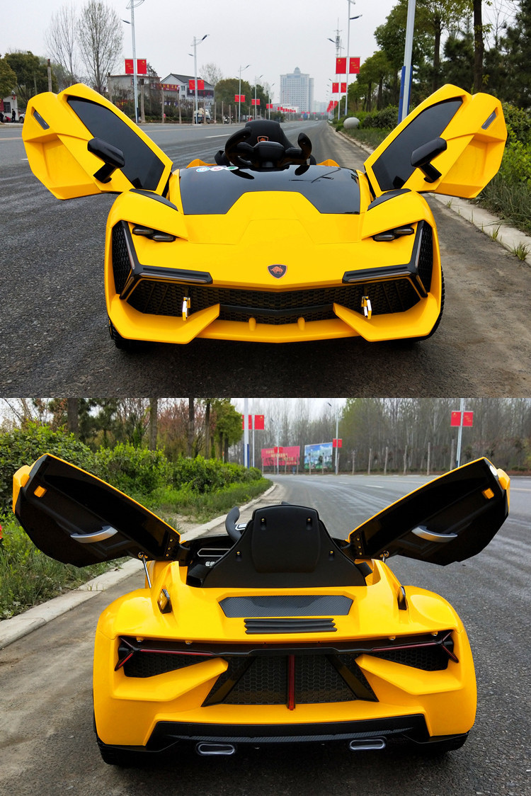 18KG Seat Electric Cars For Toddlers With Unisex Design And Oversized Steering Wheels