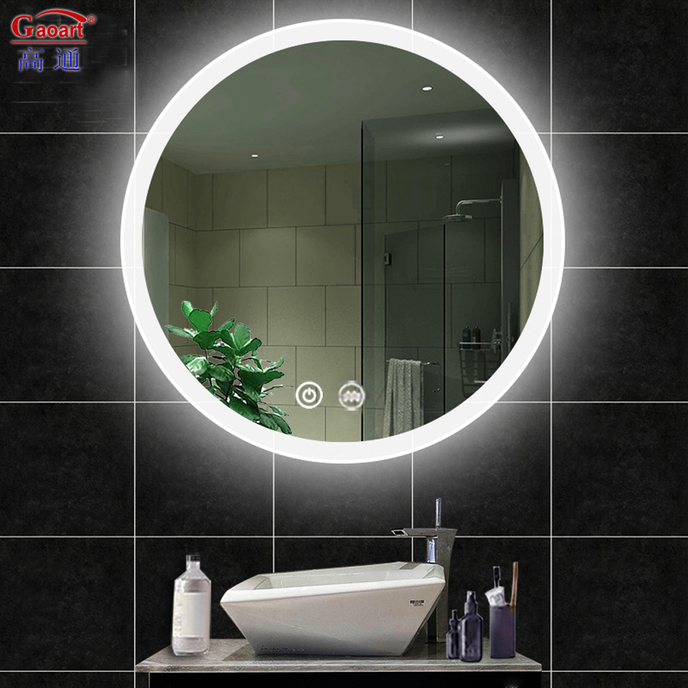 Modern Design Glass Mirror Large Smart Bathroom Mirror for Oversized Wall Decoration
