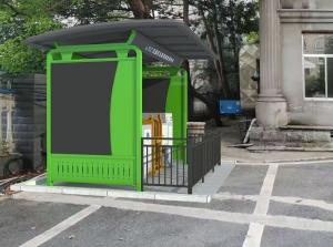 China Ce 300kg Kitchen Waste Recycling Machine Automatic Organic Waste Composting Equipment wholesale
