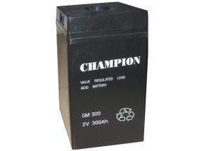China China Champion Battery 2V300Ah GM300-2 Lead Acid AGM Battery VRLA Battery, SLA Battery wholesale