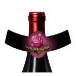 Waterproof Adhesive Vinyl Wine Bottle Neck Label Sticker Hologram Beer Bottle