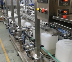 China Industrial Fast Speed Paint Filling Equipment No Pollution One Year Warranty wholesale