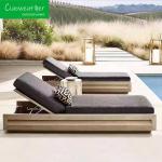 Modern Outdoor Furniture Luxury Resort Beach Chaise Villa Pool Lounge Chairs