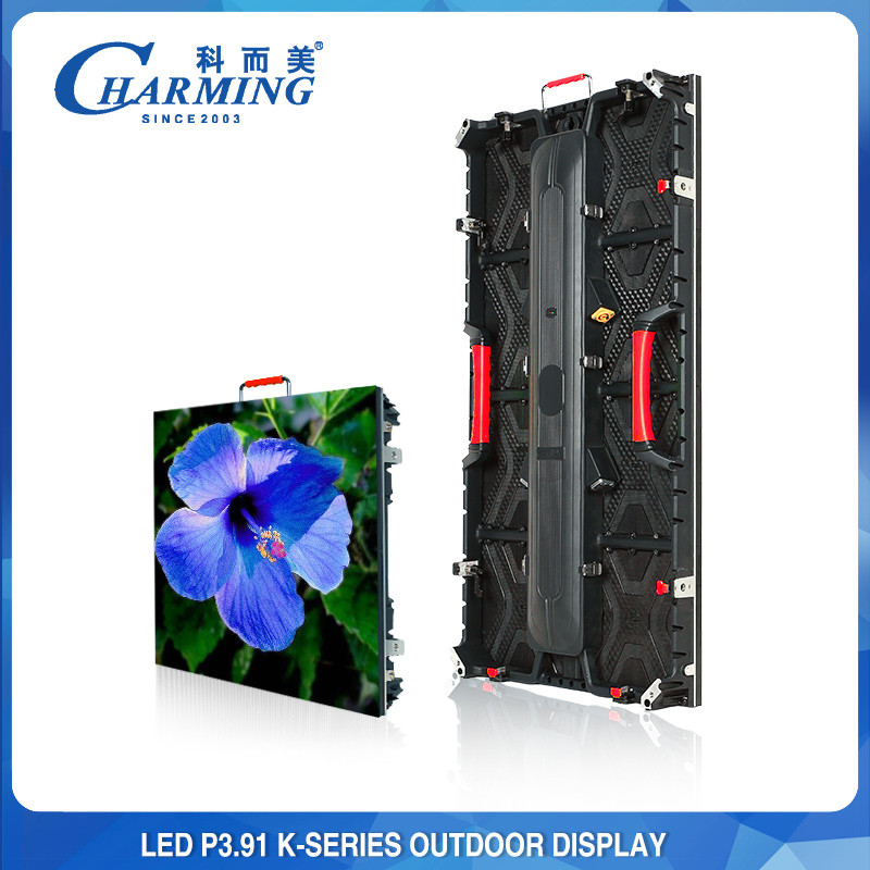 Waterproof P2.98 K-series Outdoor Display Led Lights For Building With Fullcolor