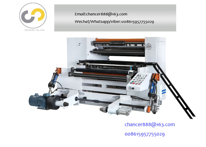 300m/minute High speed jumbo roll slitting rewinding machine for paper, plastic film