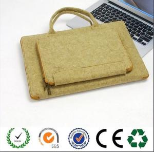 China Promotional Functional zipper closure felt laptop bag from china manufacturer wholesale