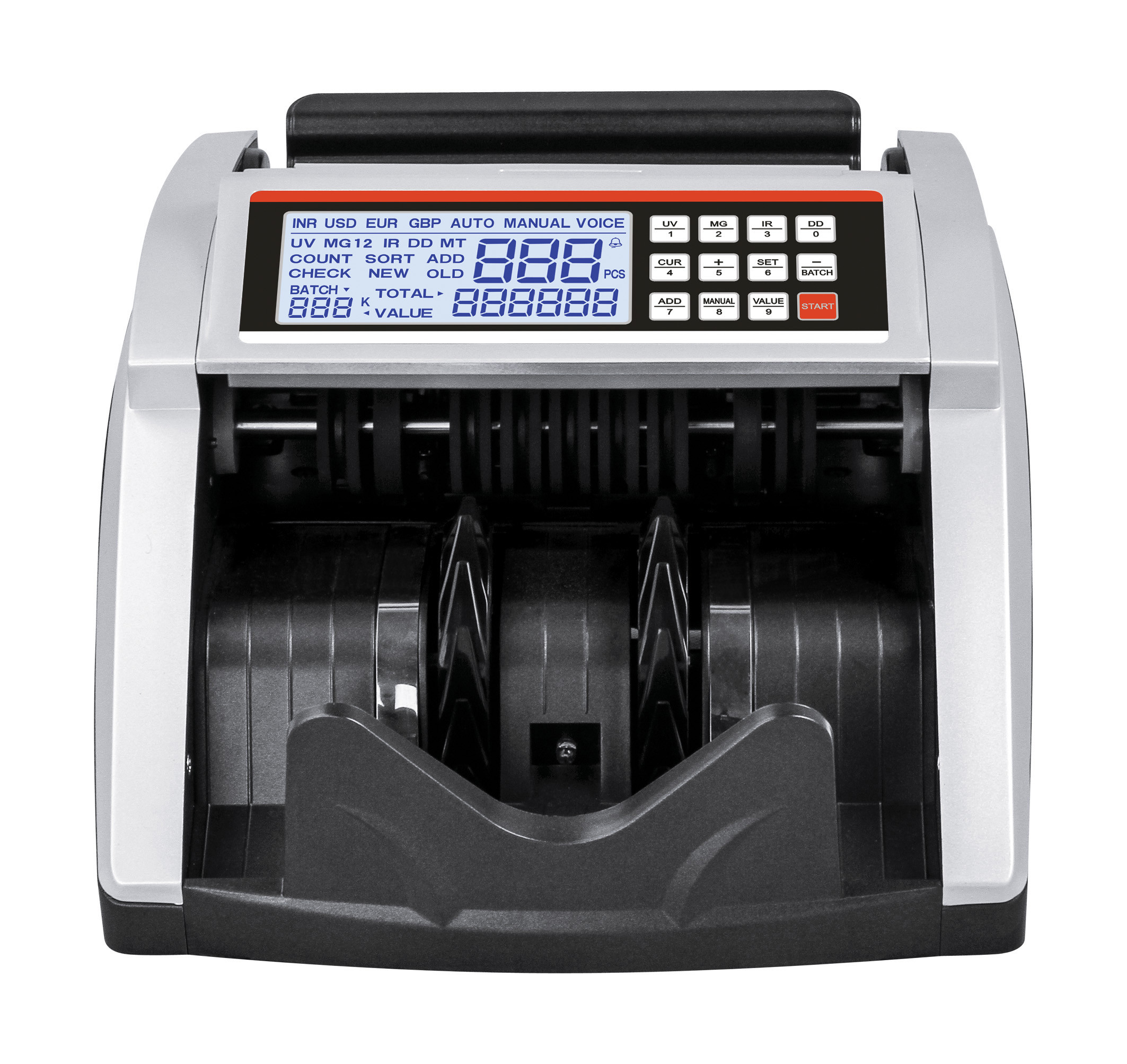 CHEAP BILL COUNTER DETECTOR Professional Money Counting machine with MG IR UV LCD SCREEN HEAVY DUTY COUNTING MACHINE