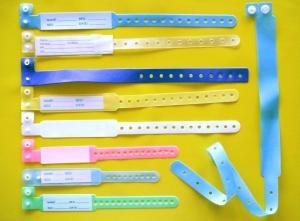 China Patient identification bands /patient id band/ Hospital Identification Bands /id bracelet wholesale