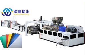 China PMMA GPPS Plastic Extrusion Line for Electroplated Sheet Optical Sheet Production wholesale