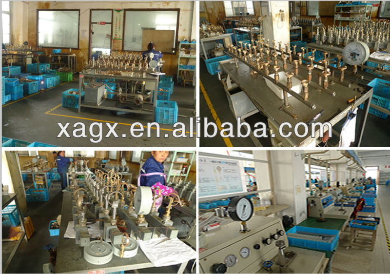 Industrial High Precision Fluid Manometer Gauge 0 - 60MPa