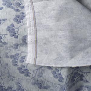 China 30% Ramie 70% Cotton Heat Transfer Printing Patterned Linen Fabric Home Textile wholesale