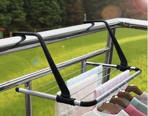 China Aluminum Plastic Clothes Folding Drying Rack wholesale