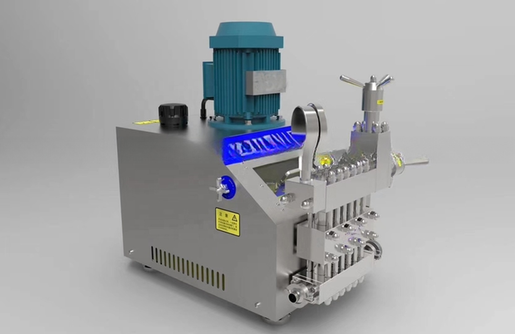 Customized Capacity 25L/H Milk Homogenizer for Processing Types and Milk in Laboratory