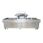 Horizontal Map Tray Sealer Ready Meal Vacuum Machine For Food Packaging