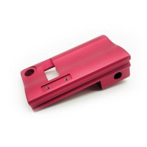 China Non-standard Red Case Anodizing Sandblasting Custom Made Parts Electric Vehicles Parts wholesale