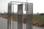 Kitchen Equipments Aluminum 1.2mm Rack Trolley