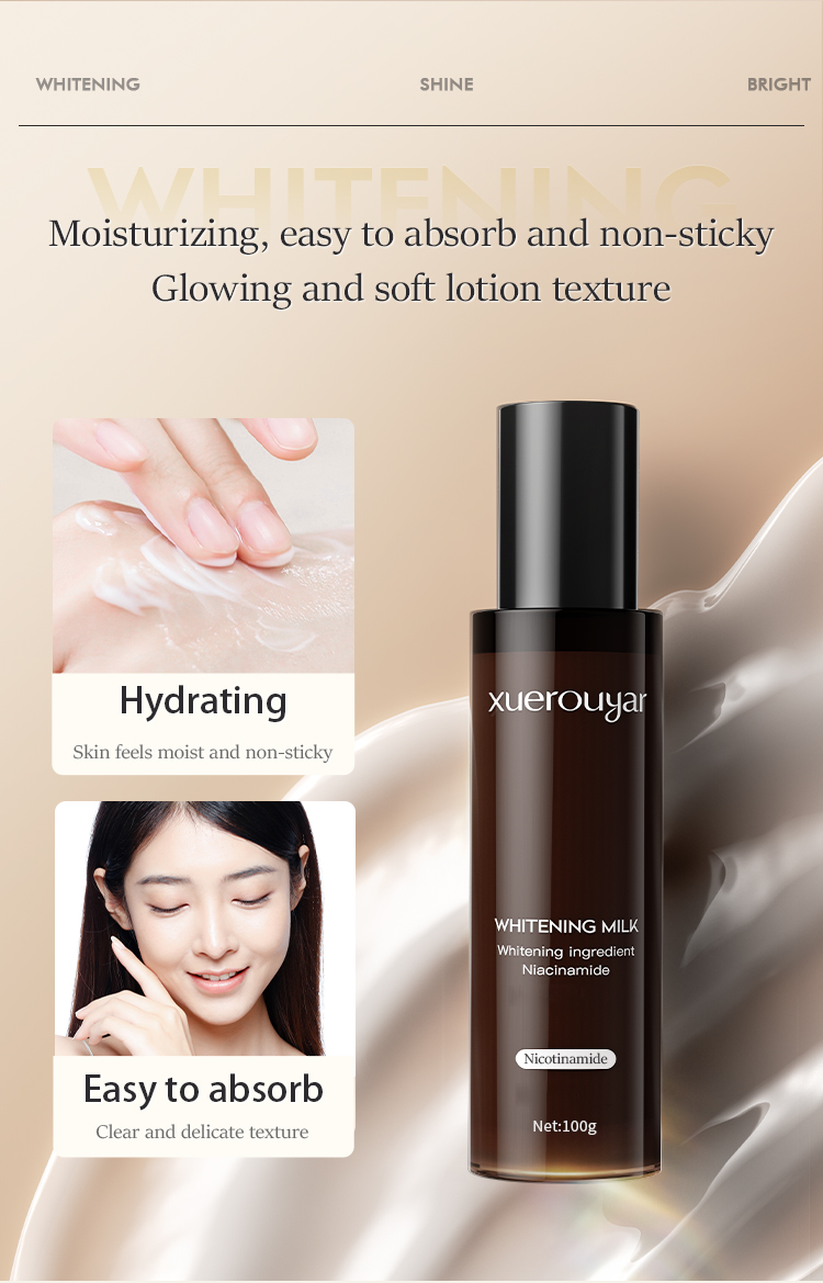 Organic Natural Niacinamide Skin Care Facial Beauty Product Brightening Moisturizing Whitening Face Cream & Lotion