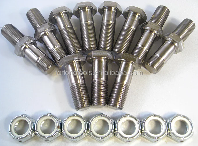 Universal Car Fitment Sprintcar Wingless Titanium 5/16"-24 x 1-1/2" UNF Hex Head Bolt Colorful Option