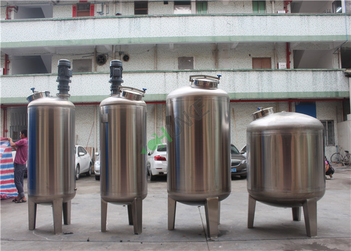 Stainless Ro Di Water Storage Tank For Liquid Chemical Storage 0.1m3 To 120m3