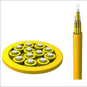 China Distribution 24 Pair Fiber Optic Cable Singlemode G652D FRP Strength Member wholesale